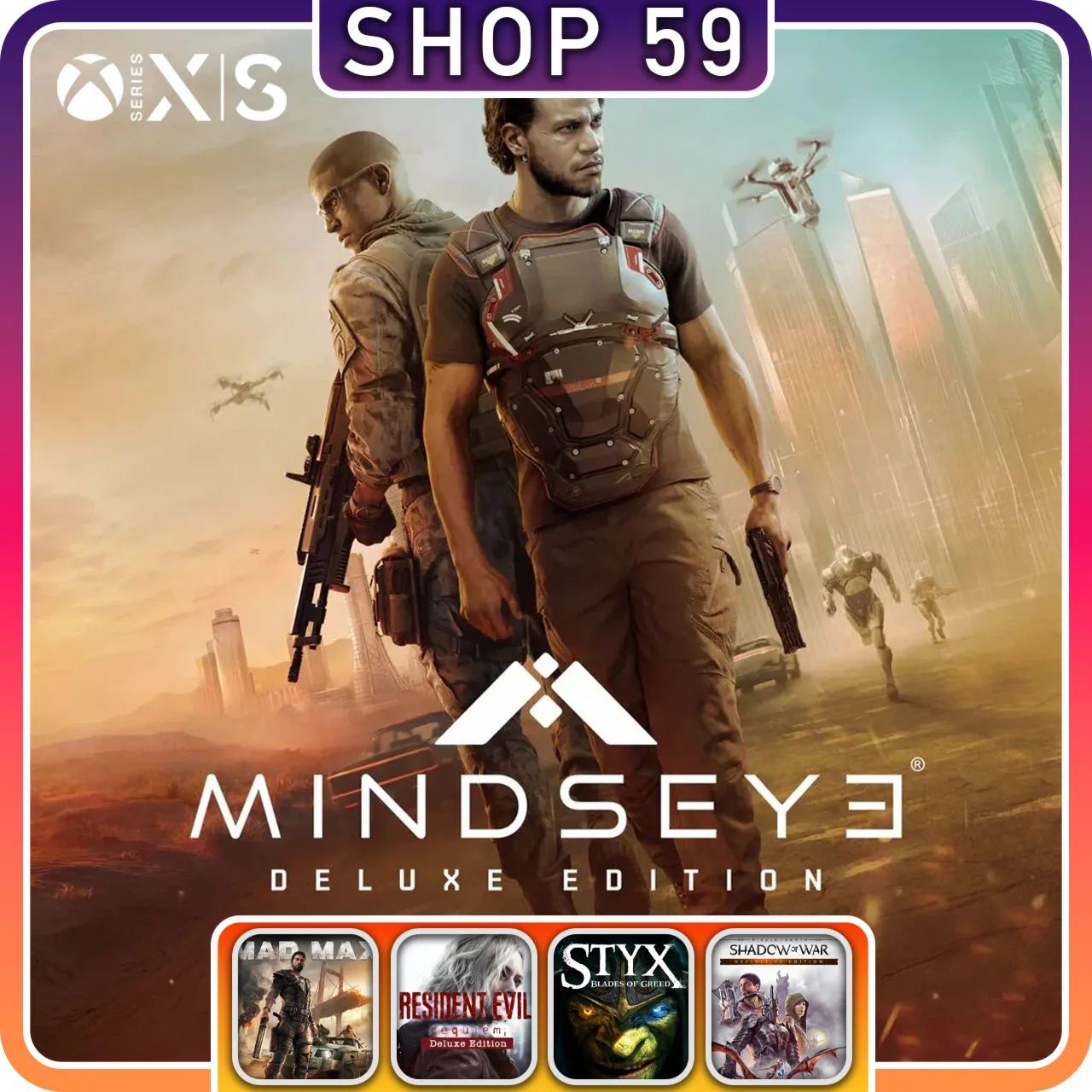 Mindseye Deluxe Edition XBOX 5 ТОП ИГРЫ (аренда)