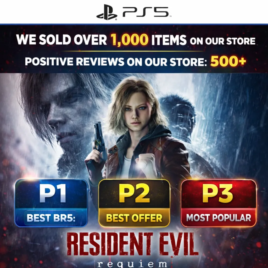 Resident Evil Requiem PS5 Аренда приватная офлайн-игра Совместная онлайн-игра