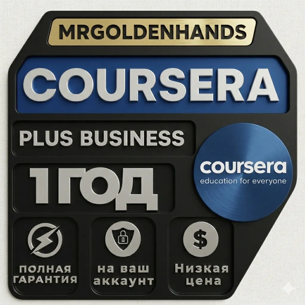 COURSERA PLUS 1 год На ваш аккаунт