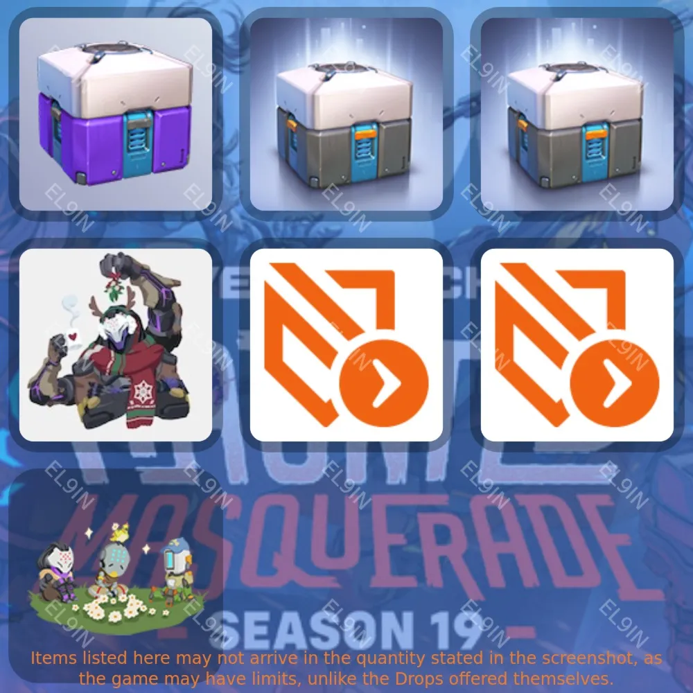 Overwatch 2 Твич Дропсы 11 предметов