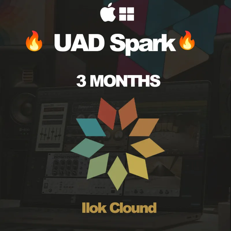 ⚫️ UAD Spark 🔥  3 months ✅ ilok Clound🔥