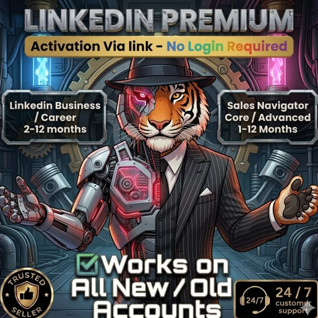 LinkedIn Premium Ваучеры | Career • Business • Sales Navigator |2-12 мес| БЕЗ ВХОДА
