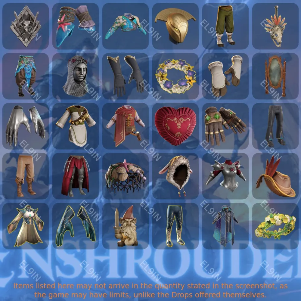 🌈Enshrouded🎖️Твич Дропсы⚜️30 предметов + 🎁