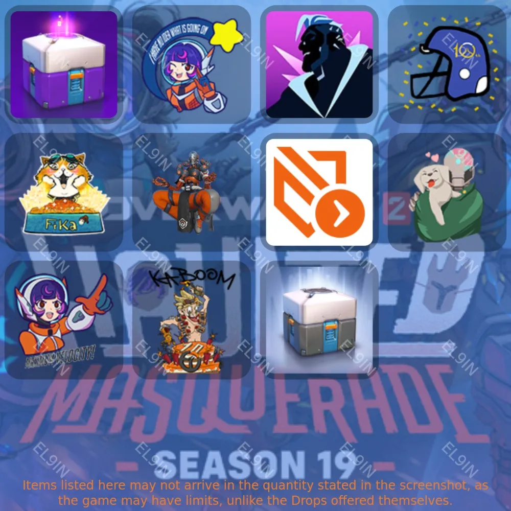 💡Overwatch 2🎮Твич Дропсы🚀11 предметов + 🎁