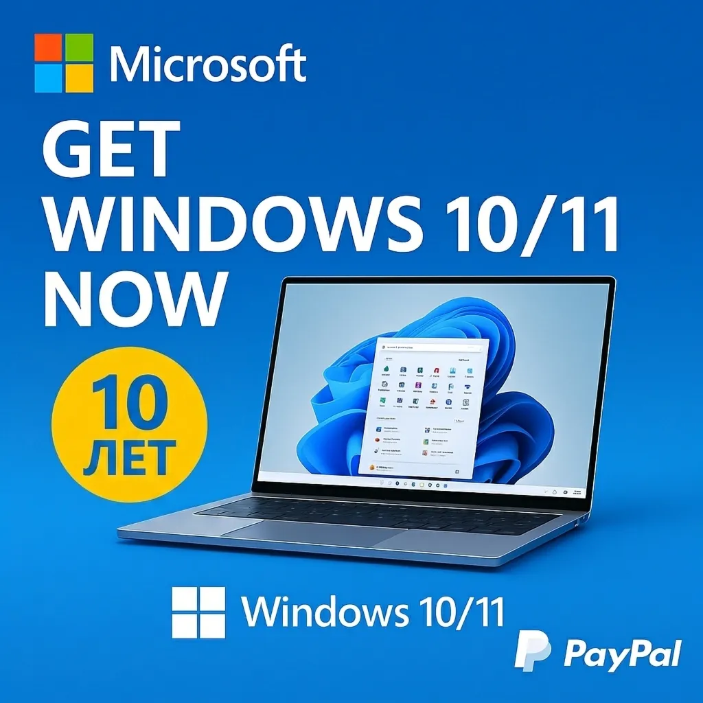 📀 WINDOWS 11/10 PRO/Home📀Original[Retail/OEM] Чек ФЗ Лицензионный ключ купить