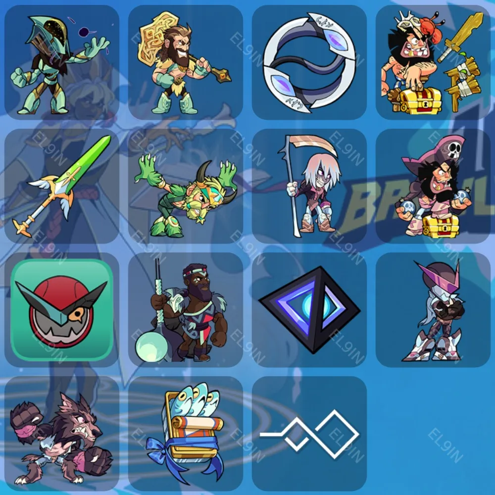 🏆Brawlhalla🎶Твич Дропсы🔥15 предметов + 🎁