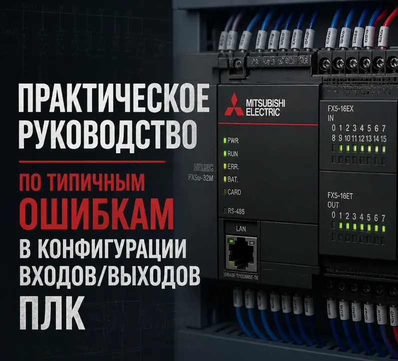 Руководство: конфигурация входов/выходов ПЛК