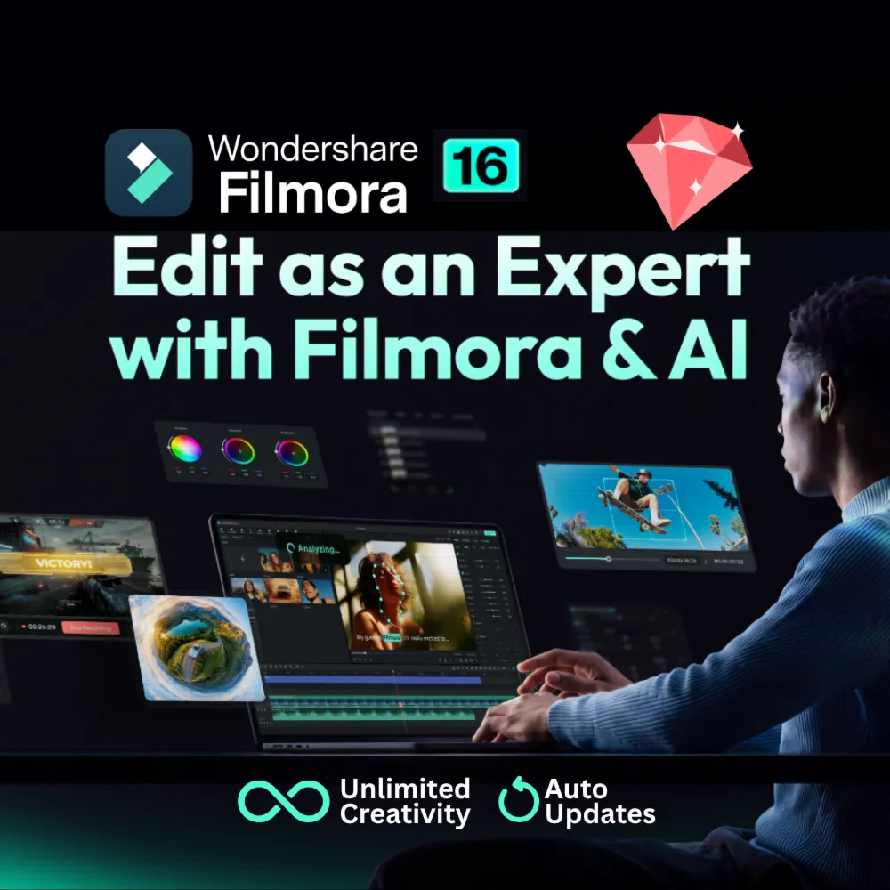 Filmora 16 + AI Credits | Все планы и пакеты