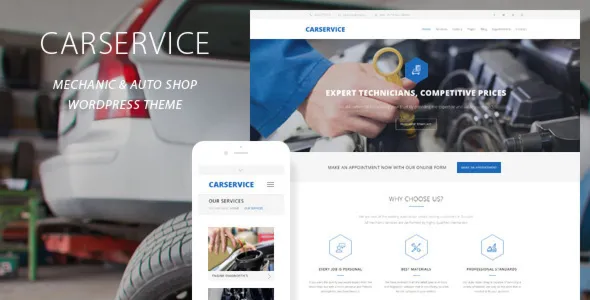 Car Service v6.1 – Themeforest WP Русификация перевод