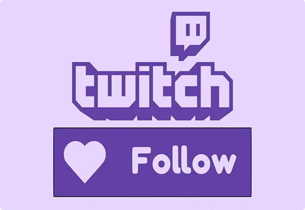 100 Фолловеров на Ваш Twitch канал Твич