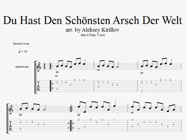 Du Hast Den Schönsten Arsch Der Welt, Алекс Кристенсен