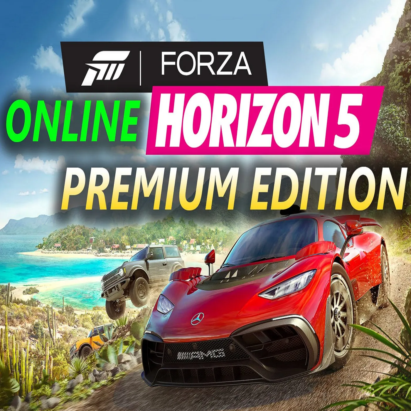 FORZA HORIZON 5 PREMIUM FH4 ULT ОНЛАЙН DLC Game Pass