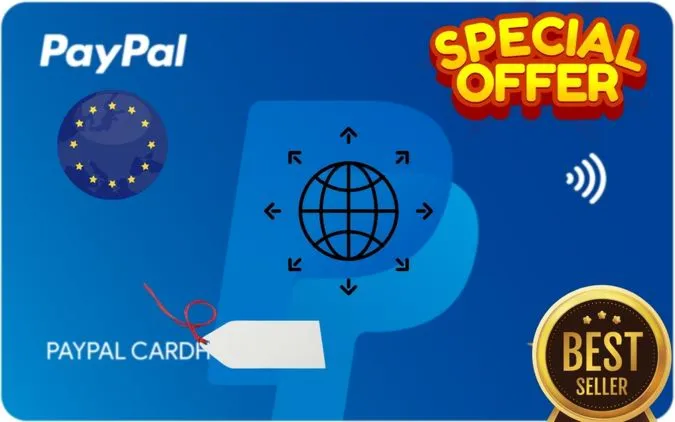 PAYPAL VERIFICATION CARD (Activation Card)