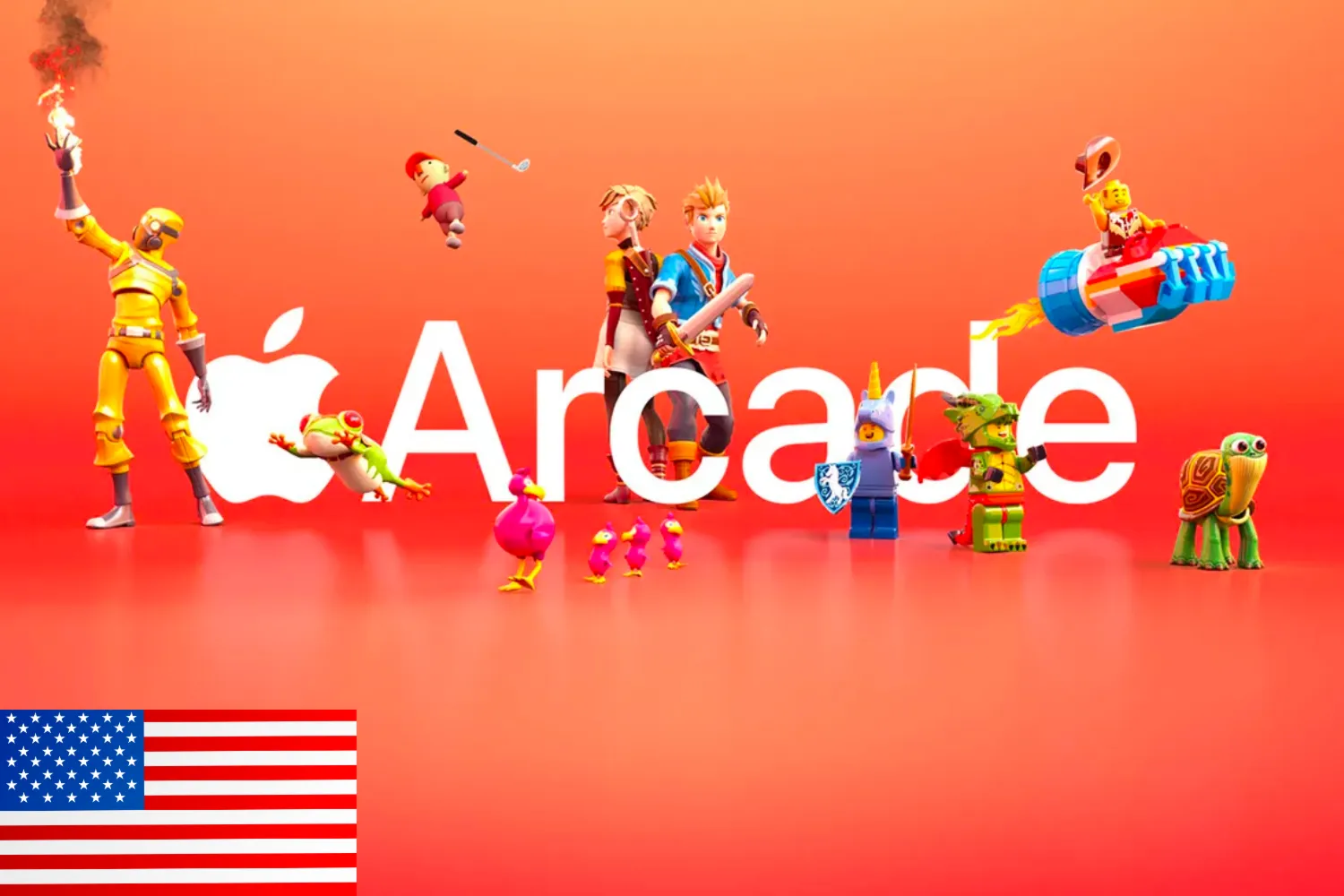 Промокод Apple Arcade 2 мес (Apple ID США)
