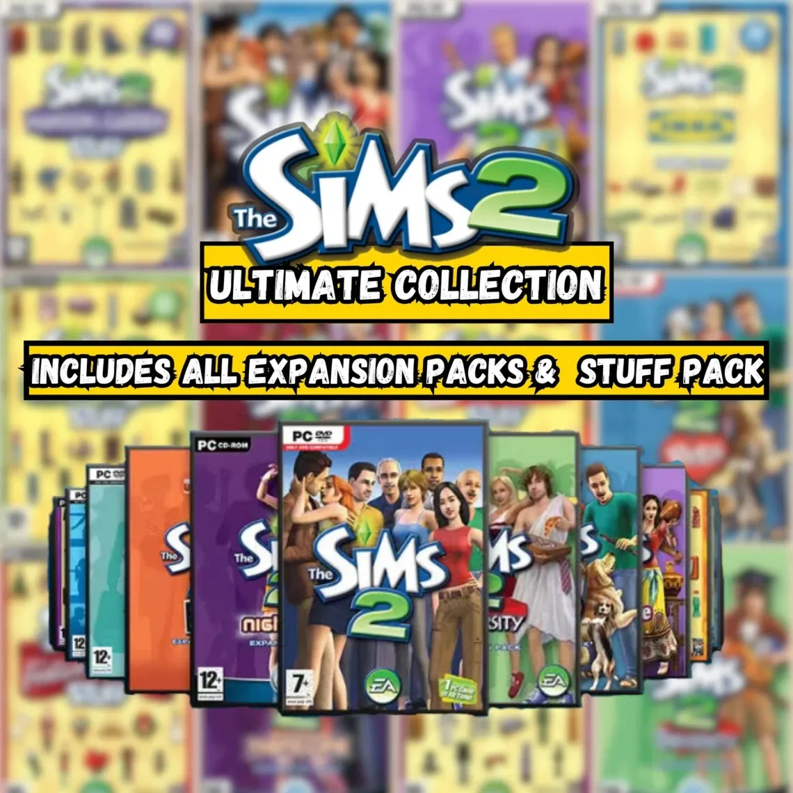 The Sims 2 Полная Коллекция На ваш личный аккаунт EA