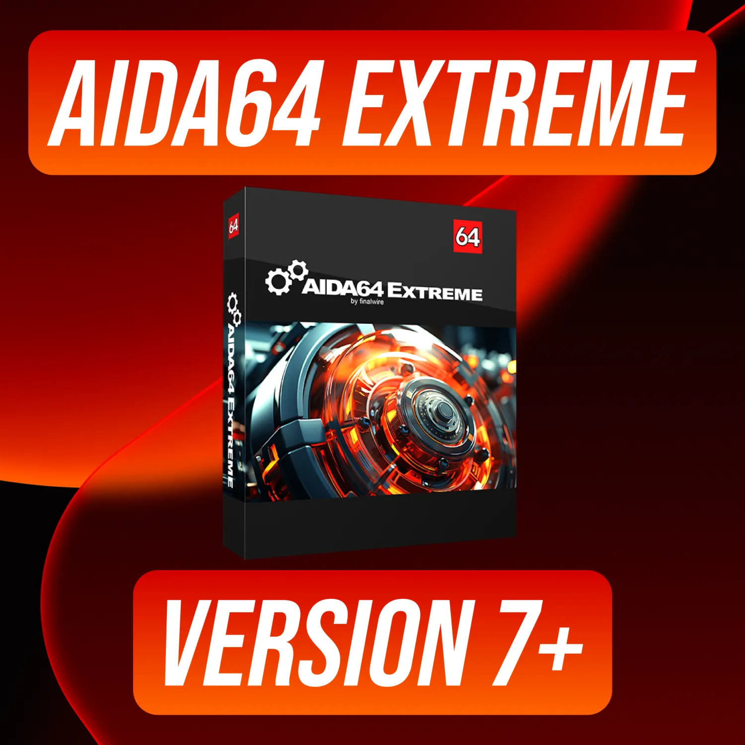 AIDA64 Extreme Edition 7 ключ активации (Бессрочно)