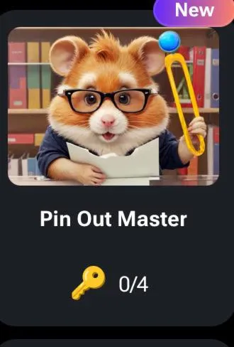 Pin Out Master КОДЫ НА КЛЮЧИ ДЛЯ HAMSTER KOMBAT