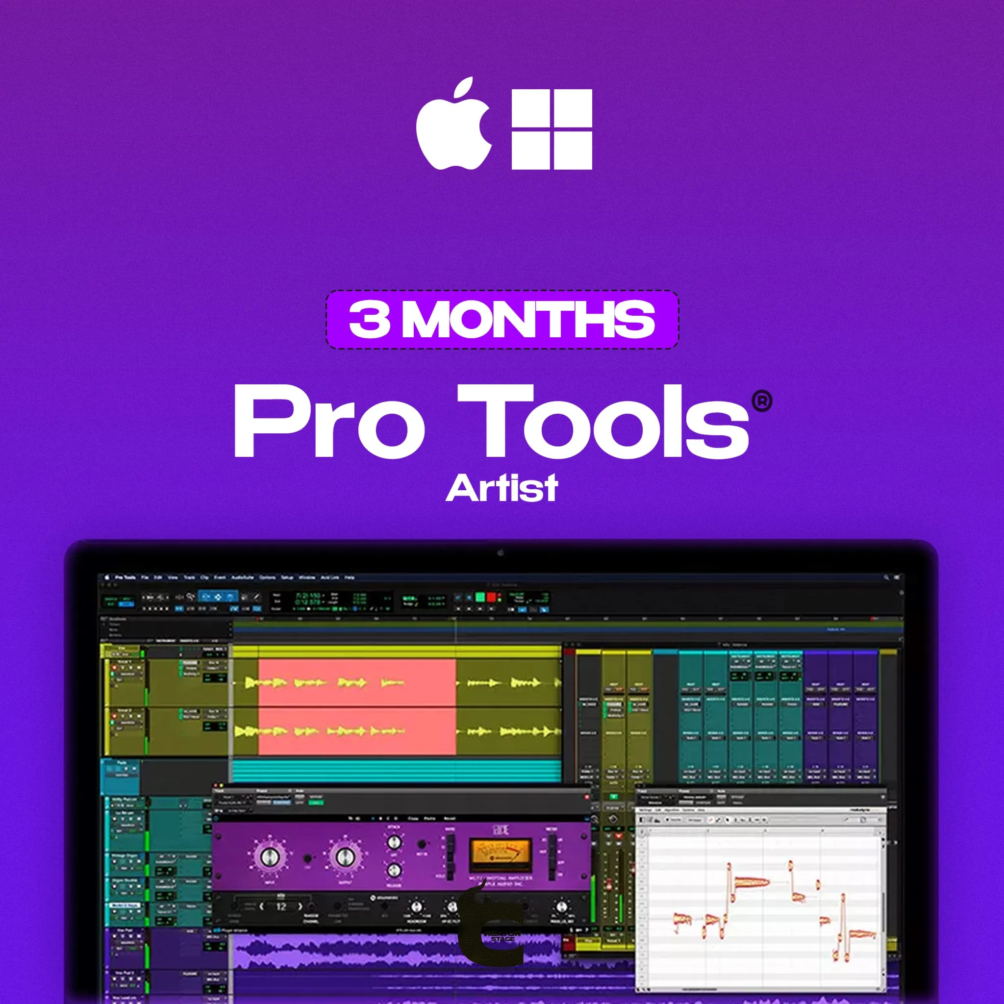 Pro Tools Artist ПОДПИСКА НА 3-6 МЕСЯЦА