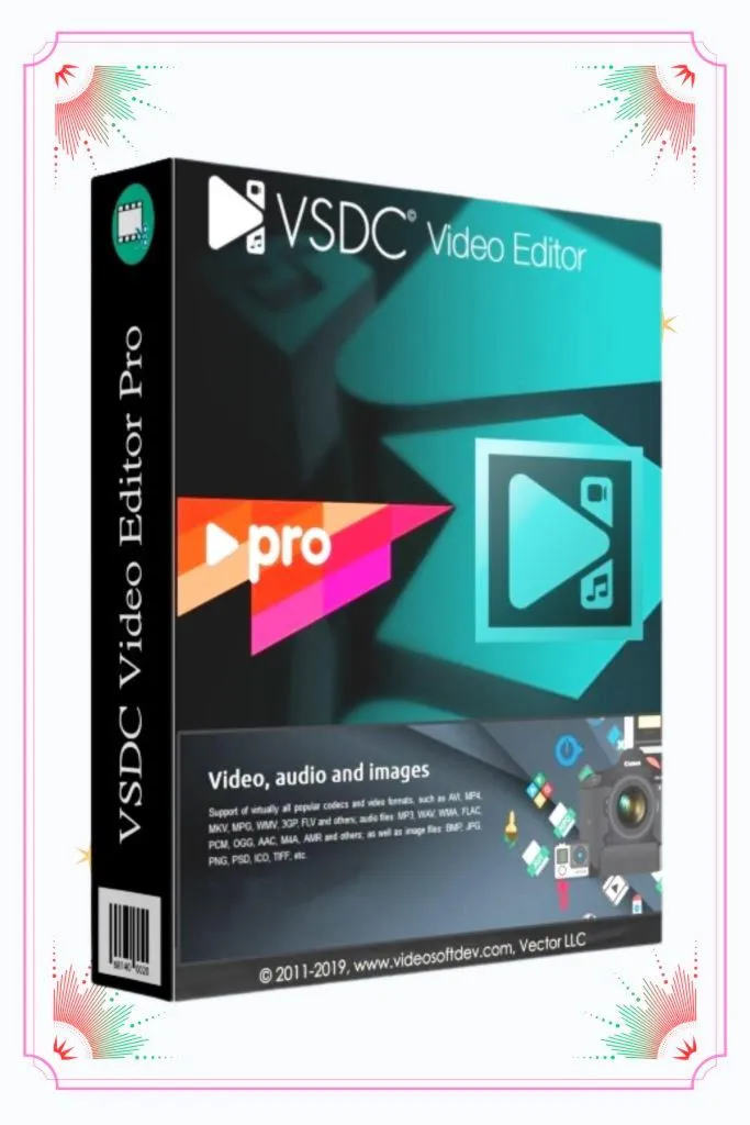 VSDC Video Editor Pro Лицензионный ключ на 1 год