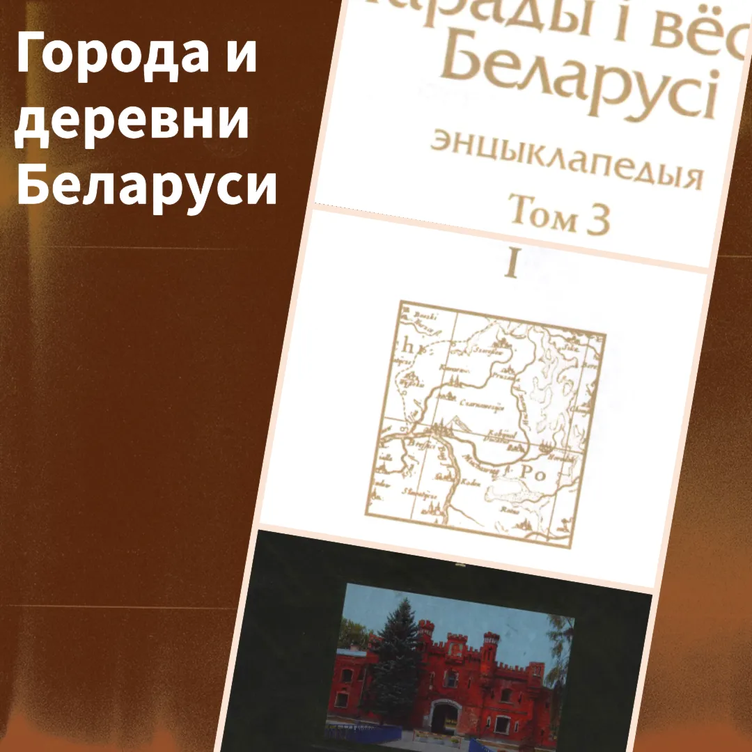 Города и деревни Беларуси. Брестская область. Книга 1