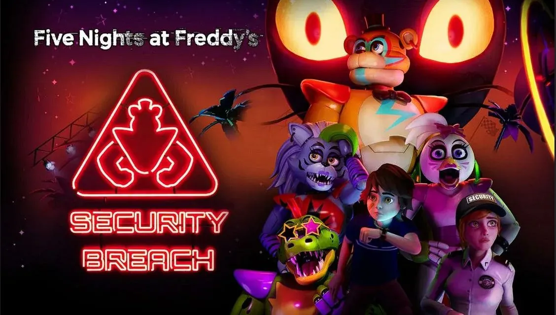 Five Nights at the Freddy security breach Ps5/4 Общий