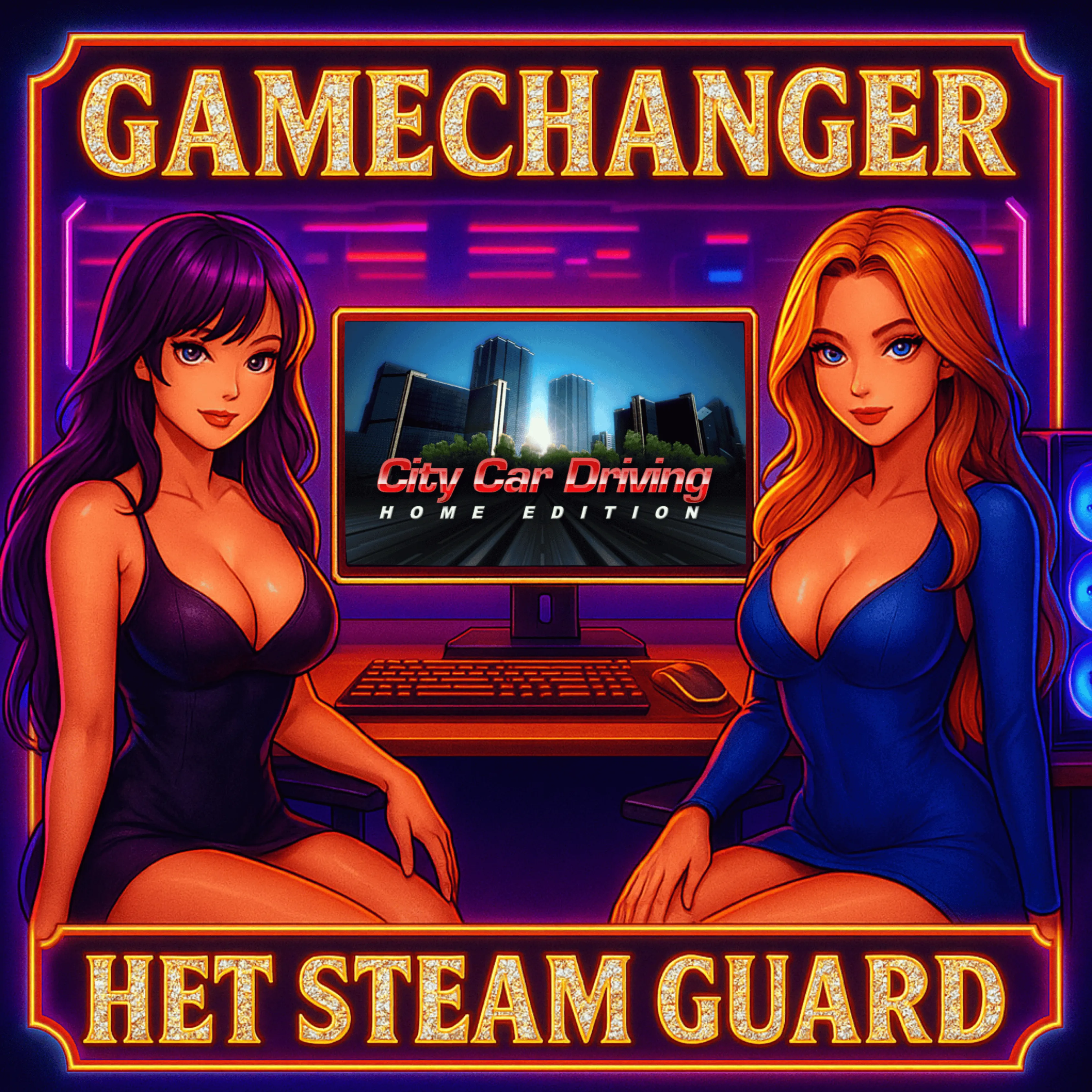 НЕТ GUARD CITY CAR DRIVING STEAM OFFLINE АВТОВЫДАЧА