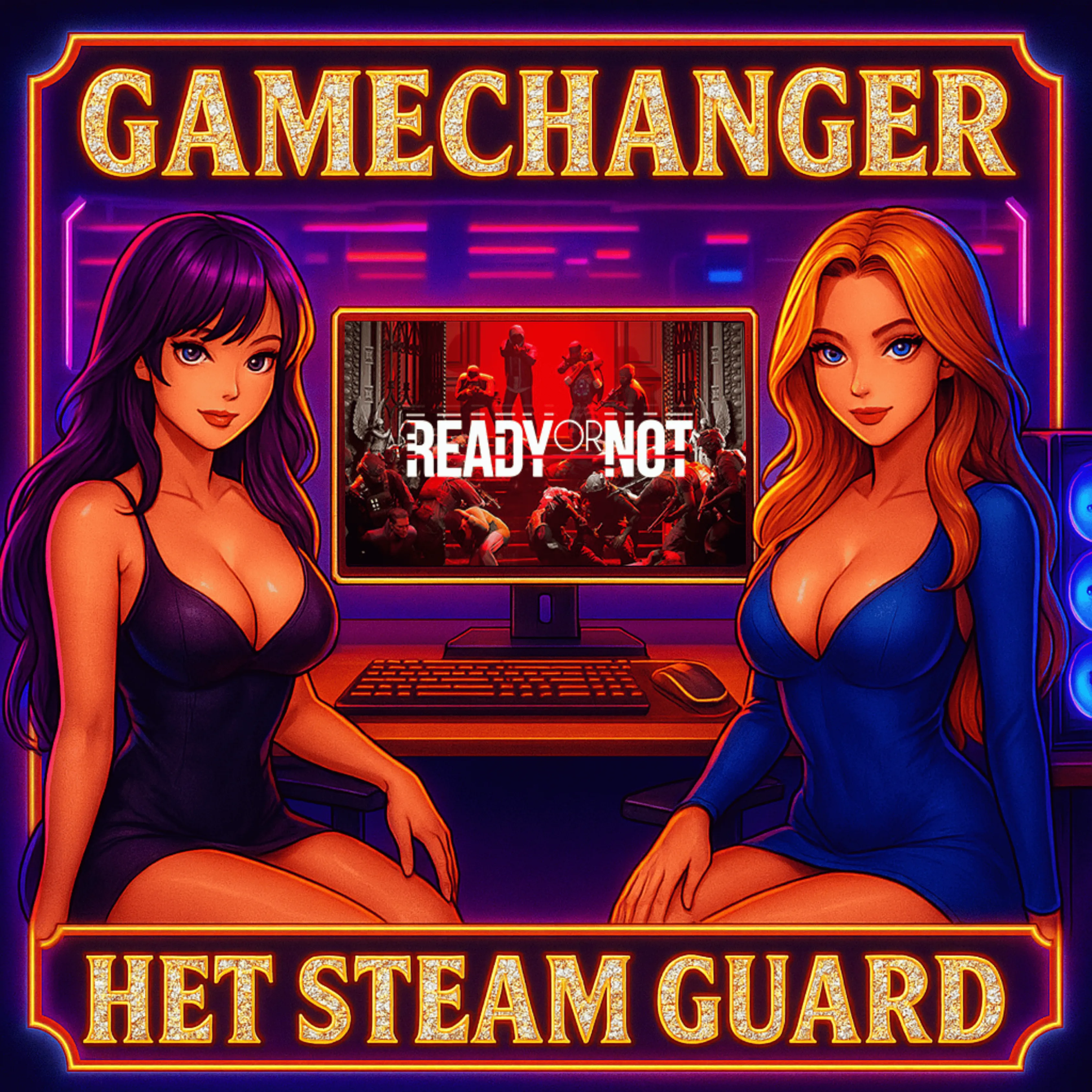 НЕТ GUARD READY OR NOT ВСЕ DLC STEAM OFFLINE 24/7