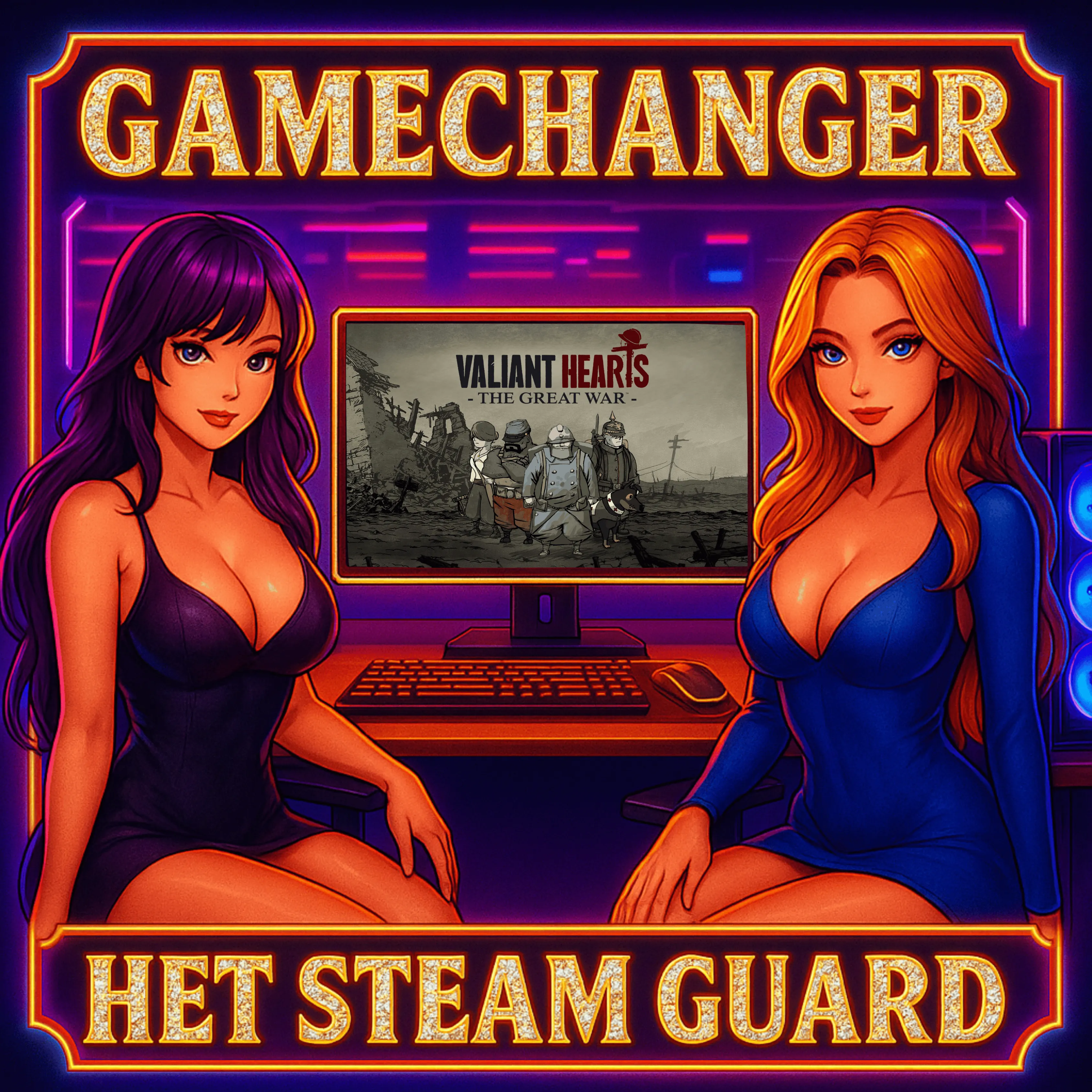 НЕТ GUARD VALIANT HEARTS: THE GREAT WAR STEAM OFFLINE