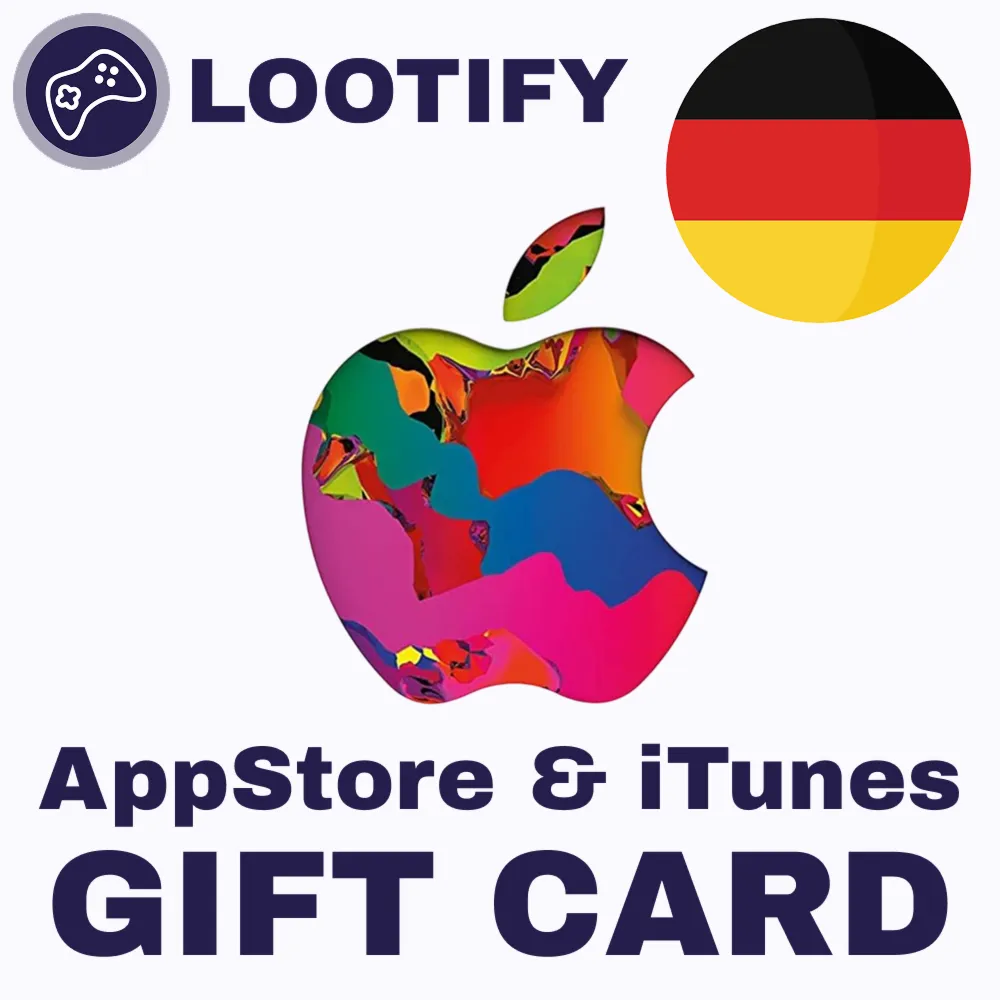 Apple Gift Card 5/10/25/50/100 EUR Германия