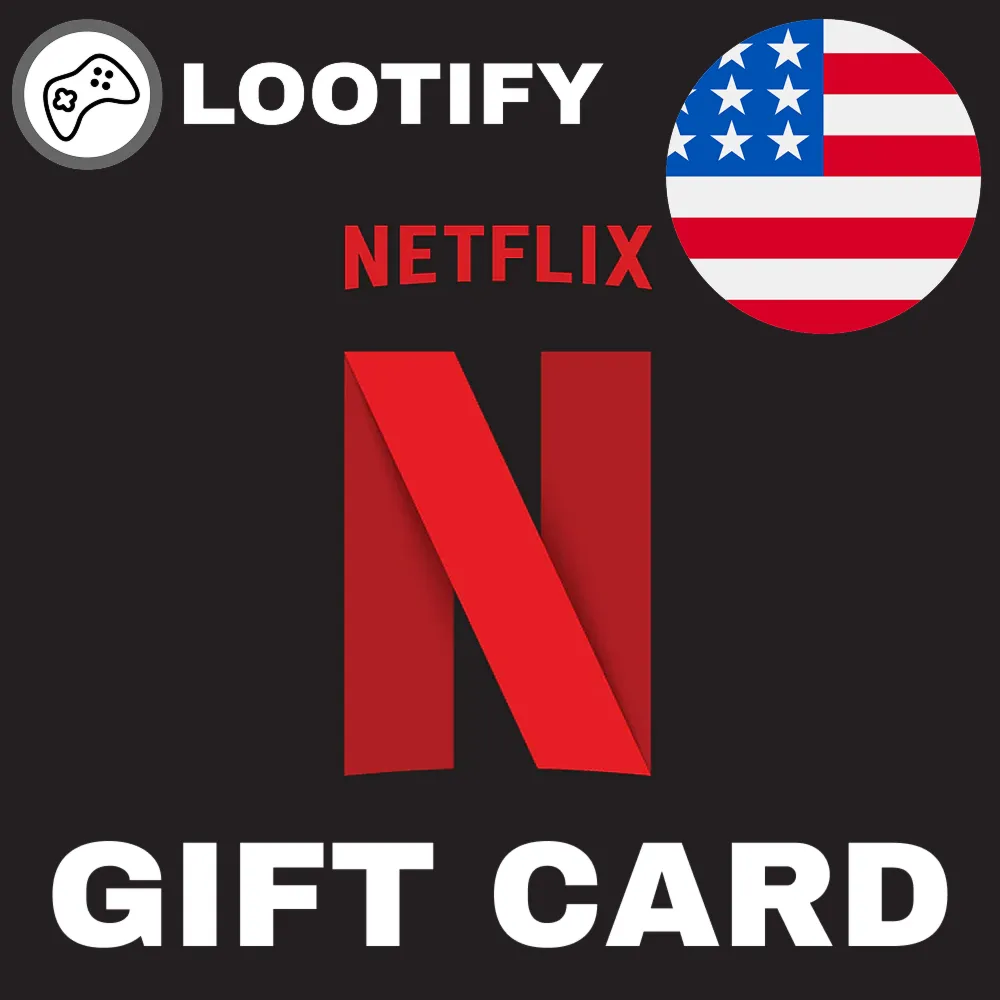 NETFLIX Gift Card 25/50/100 USD США