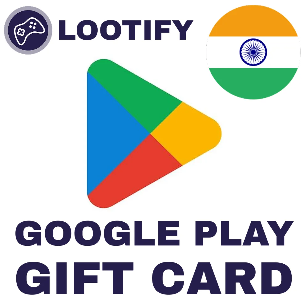 Google Play Gift Card 50/100/500/1000 INR Индия