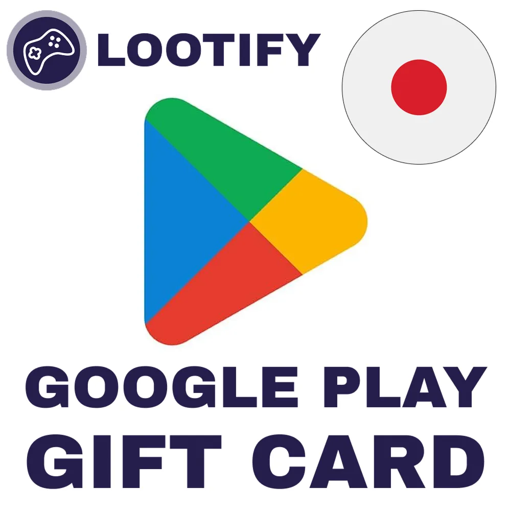 Google Play Gift Card 500/1000/2000 JPY Япония