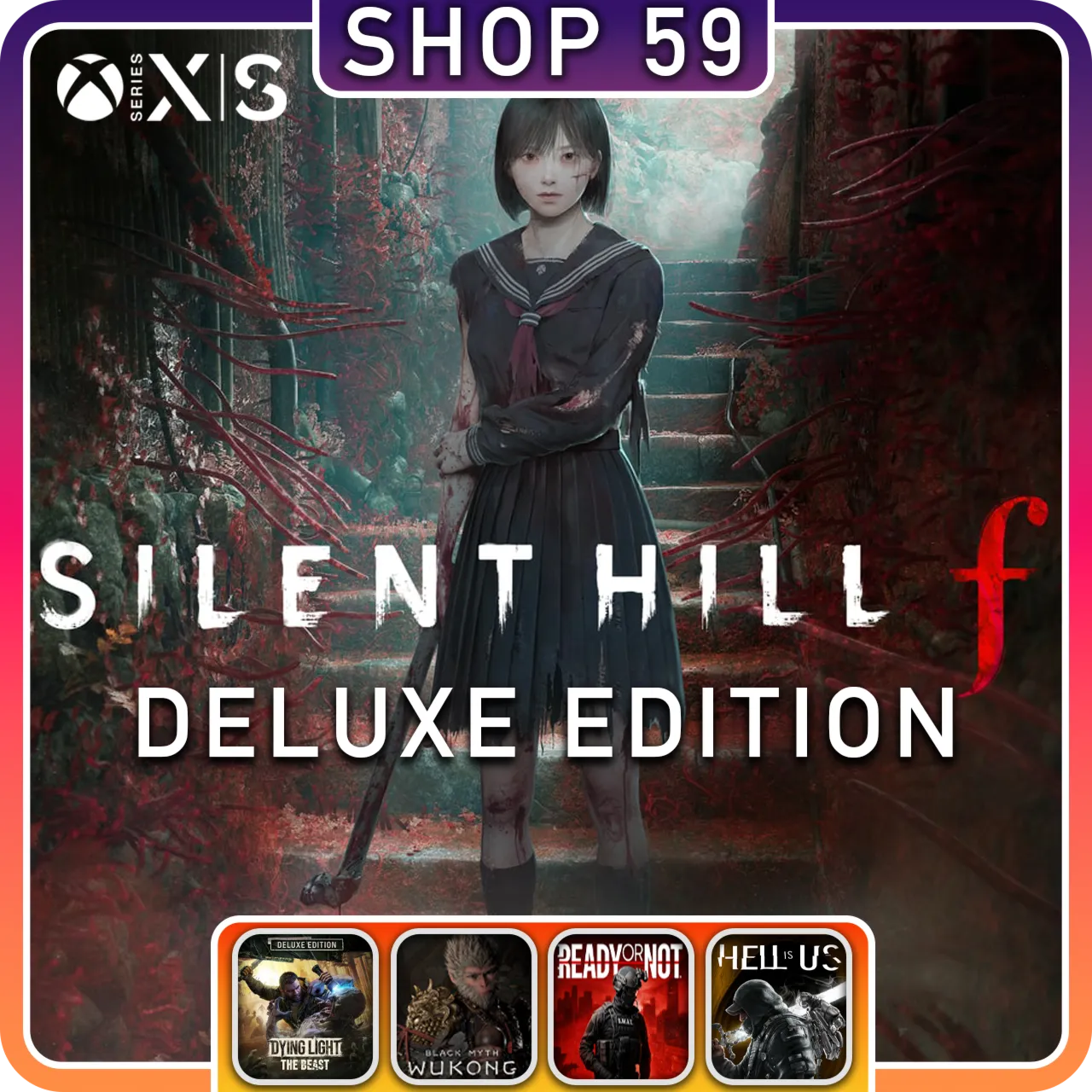 Silent Hill F Deluxe 5 ТОП ИГР XBOX (аренда)