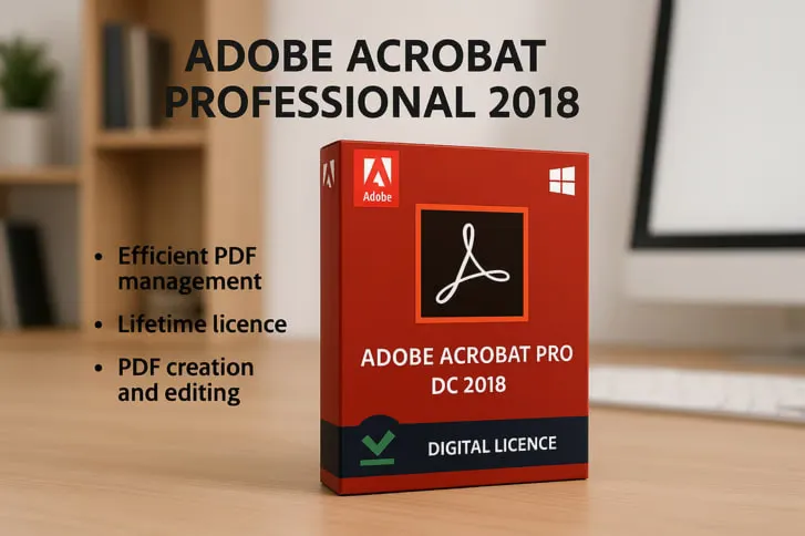 Adobe Acrobat Pro 2018 Windows 1 Device Lifetime