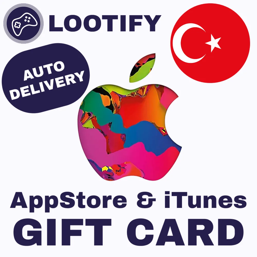 Подарочная Карта Apple / iTunes (АВТО) 10 – 1500 TL TRY Турция
