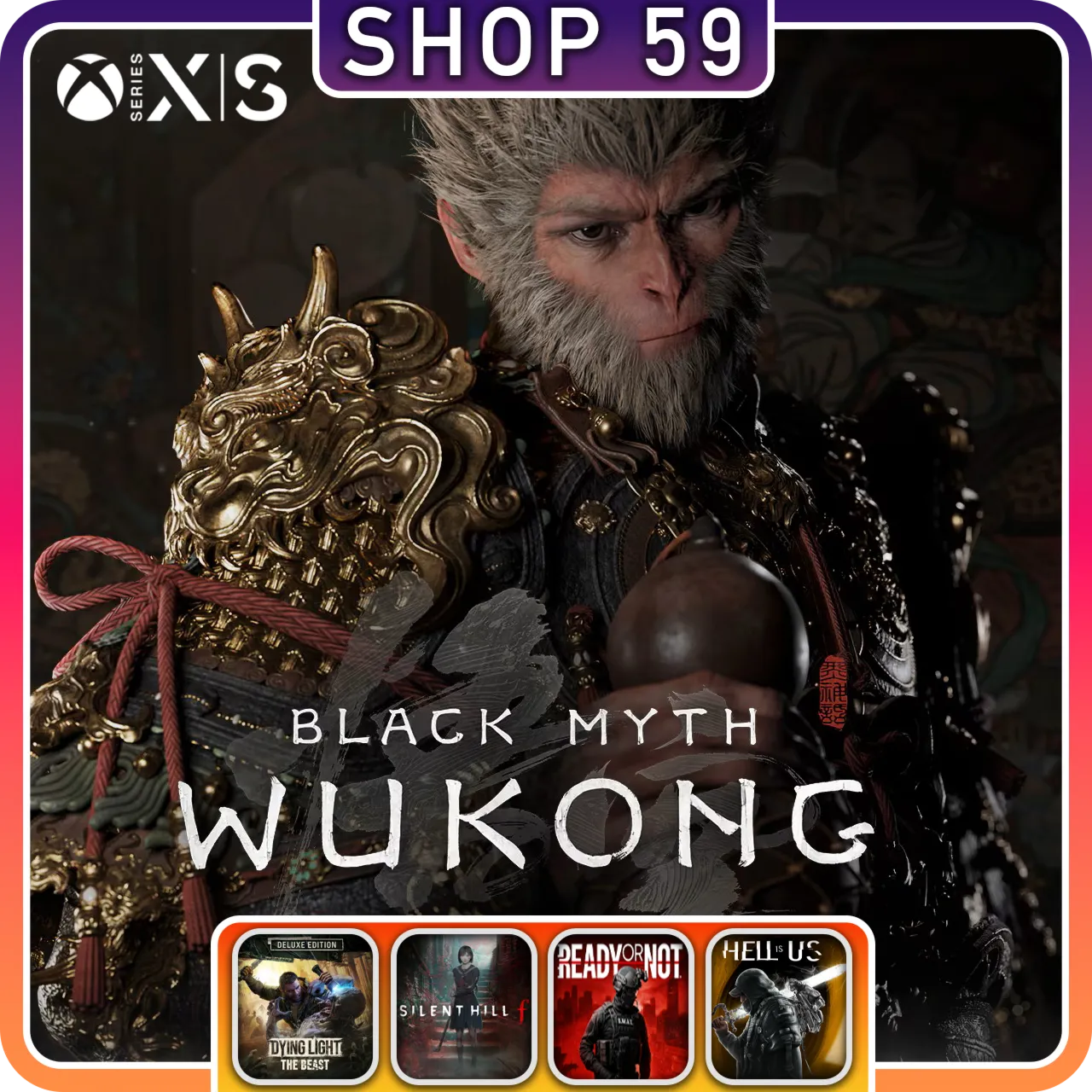 Black Myth: Wukong 5 ТОП ИГРЫ XBOX (аренда)