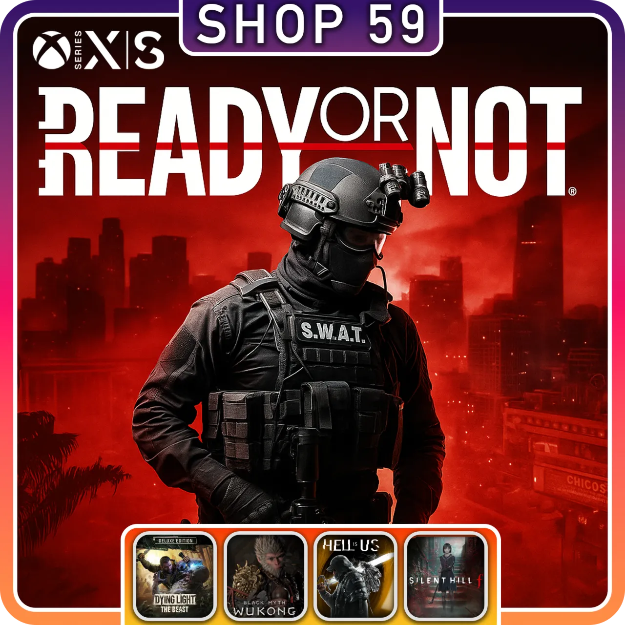 Ready Or Not: Deluxe Edition 5 ТОП ИГРЫ XBOX (аренда)