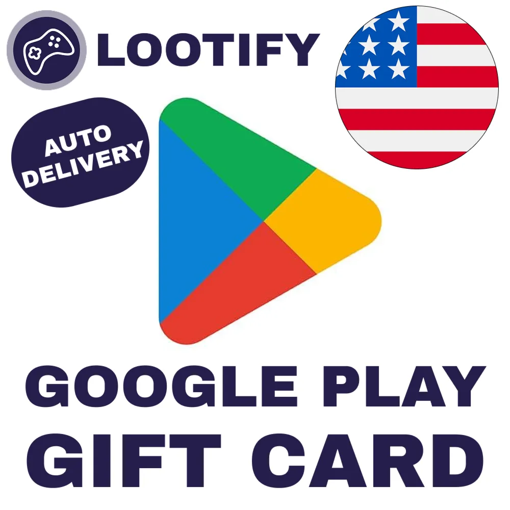 Google Play Карта (АВТО) 5/10/20/50/100 USD США
