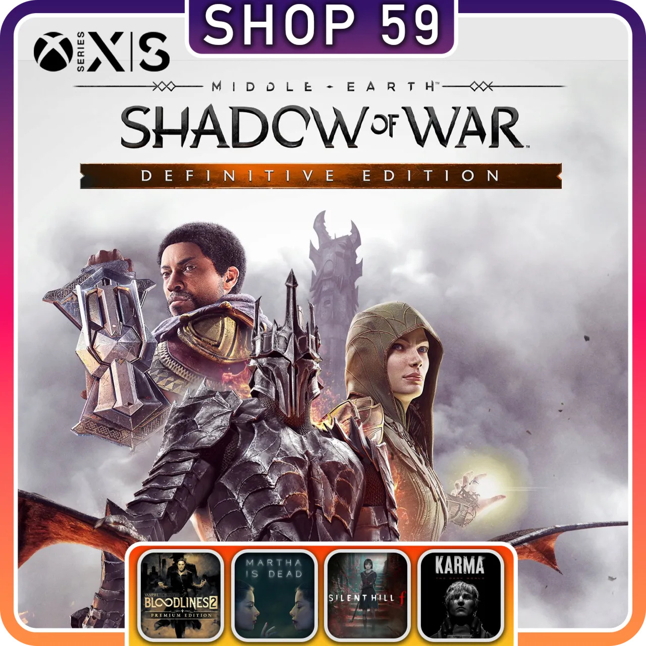 Middle Earth Shadow Of War 5 ТОП ИГРЫ XBOX (аренда)