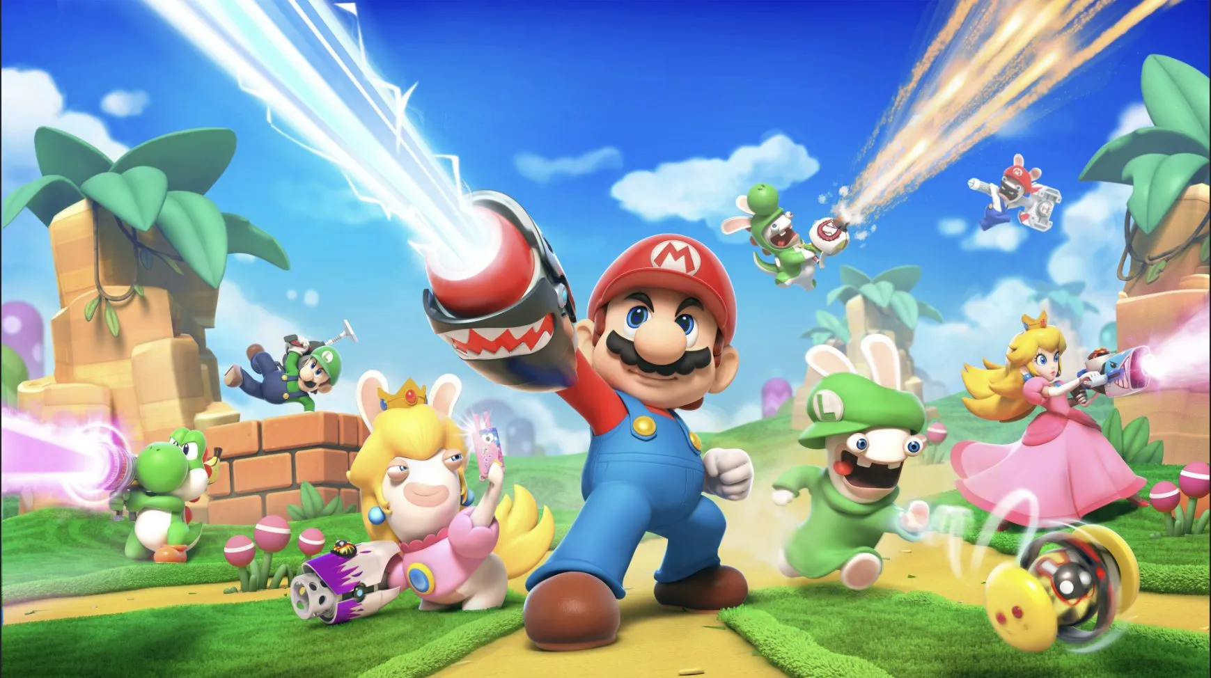 mario rabbids kingdom battle Nintendo Switch 2games