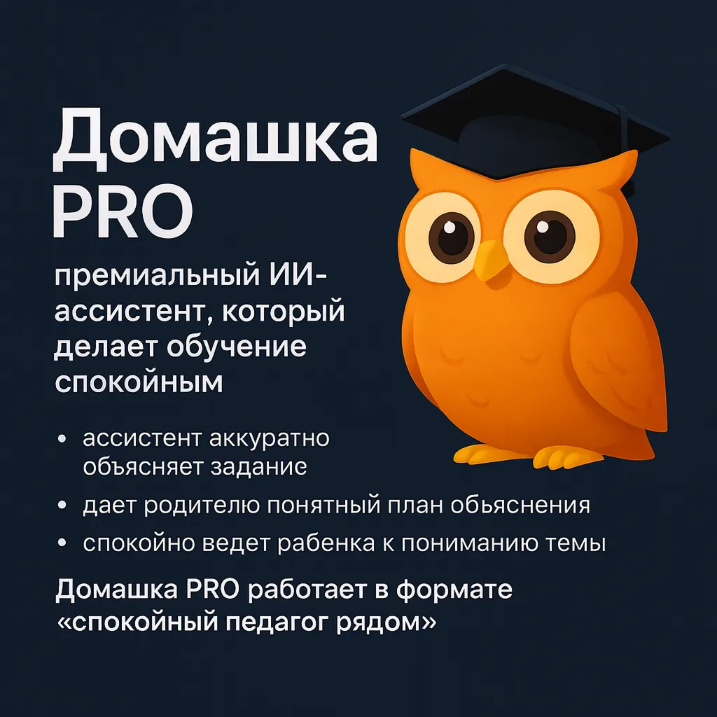 AI Ассистент Домашка PRO