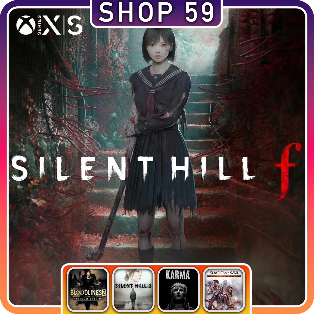 Silent Hill F 5 ТОП ИГРЫ XBOX (аренда)