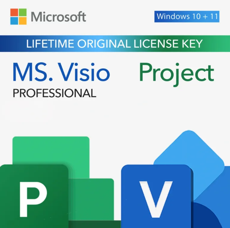 MICROSOFT VISIO / PROJECT 2019 – 2024 PRO ГАРАНТИЯ