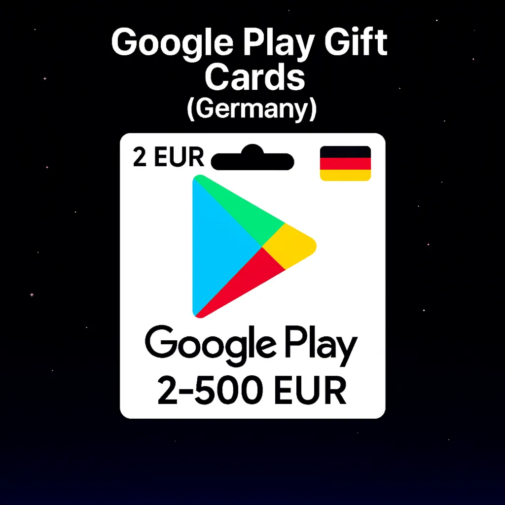Google Play Gift Cards (Германия) 2 500 EUR Коды
