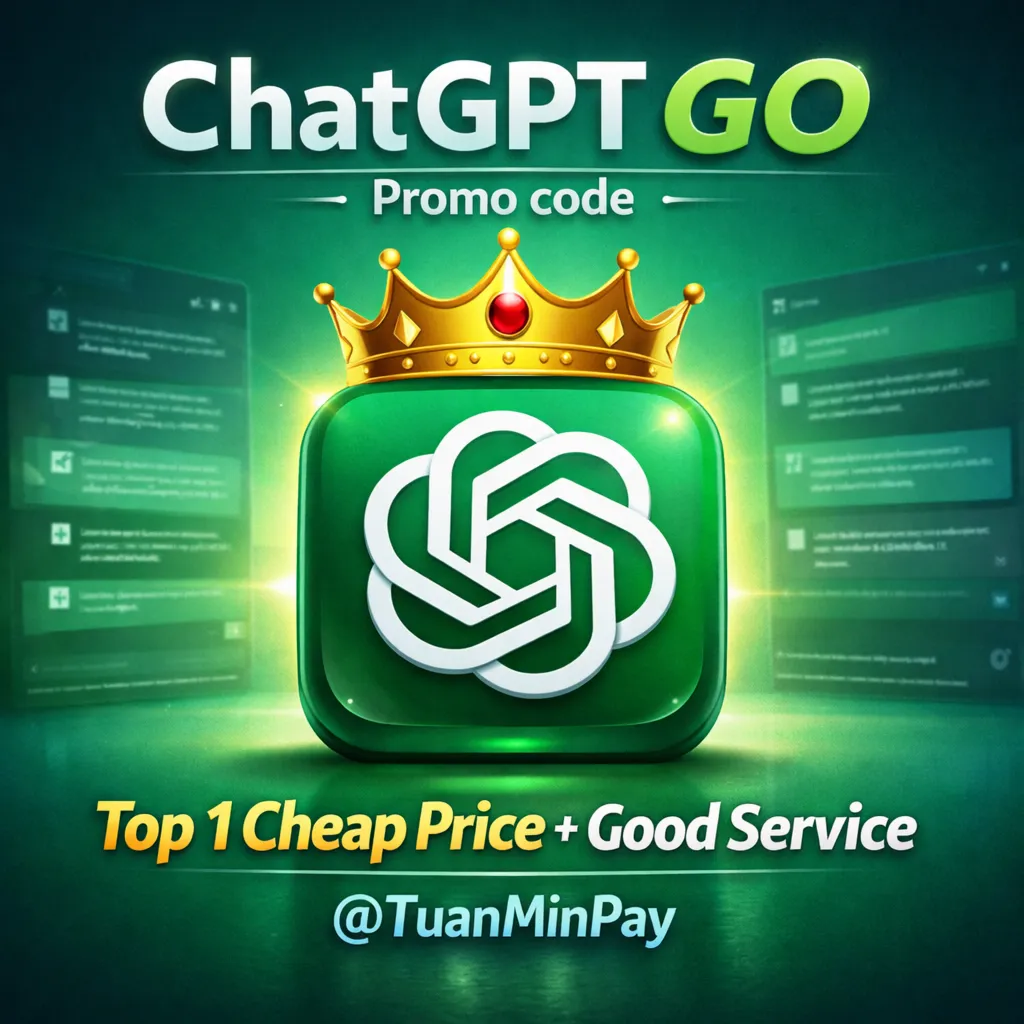 LEGIT ChatGPT Go 1 month Промокод