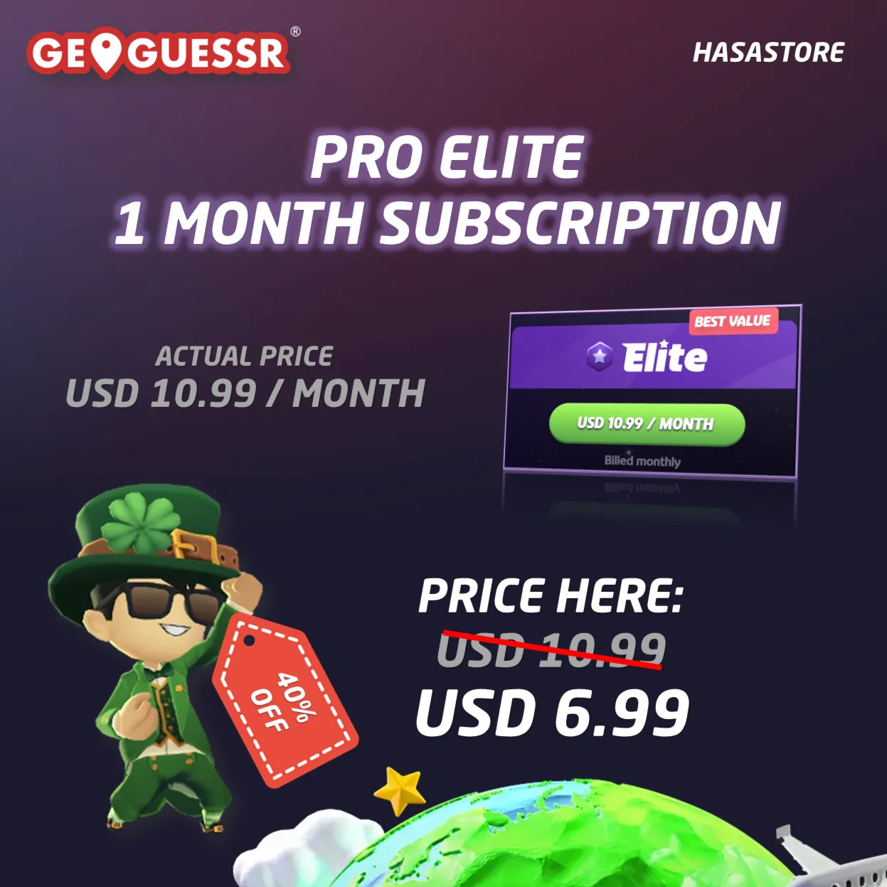 Подписка GeoGuessr на ВАШ АККАУНТ Pro Elite