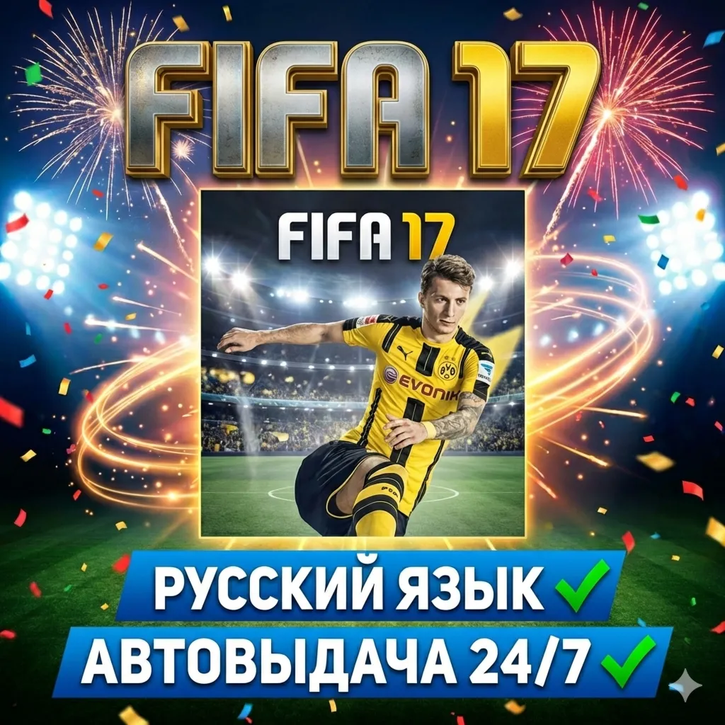 FIFA 17 РУССКИЙ ЯЗЫК АВТОВЫДАЧА 24/7