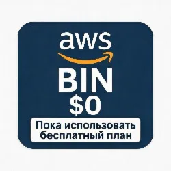 Бесплатный план карта 1 для Подписка на AWS