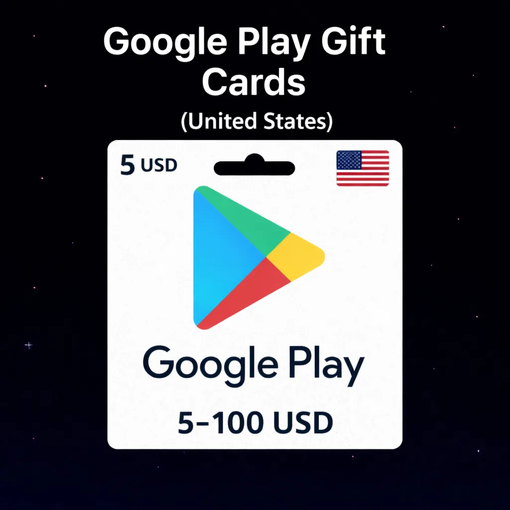Google Play Gift Cards (США) 5 100 USD Коды пополнения